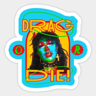 Drag Or Die Class Logo Sticker